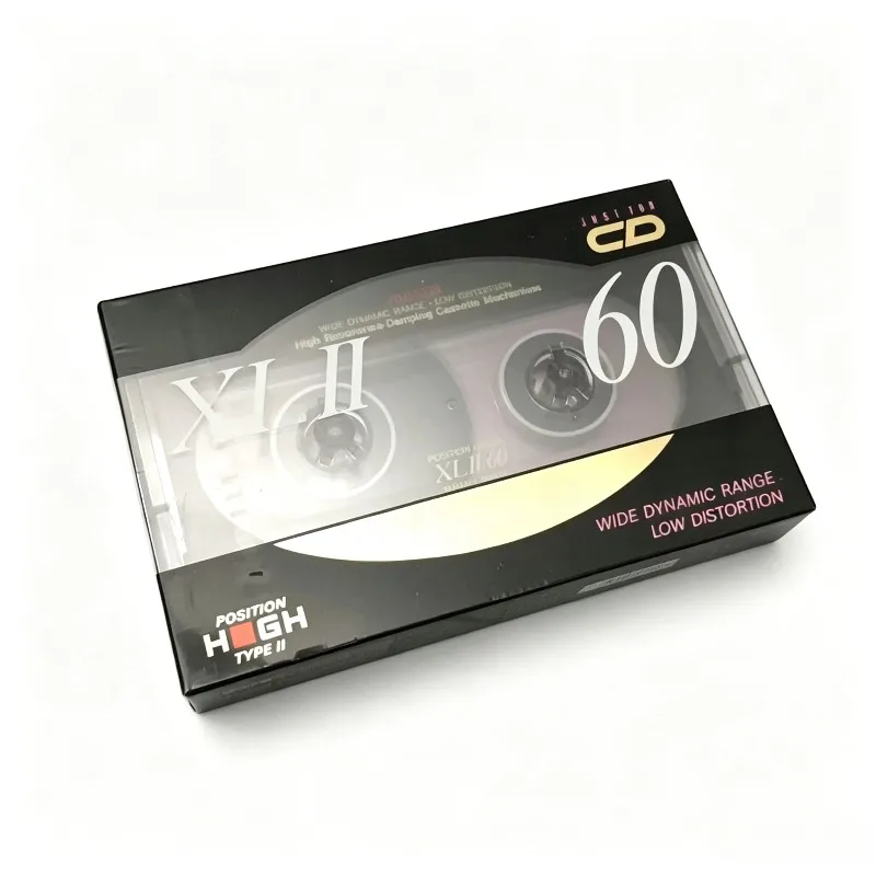100% Original New For Maxell XLII 60min 1989 Version High Grade Type II Blank Cassette Unopened Original Packing