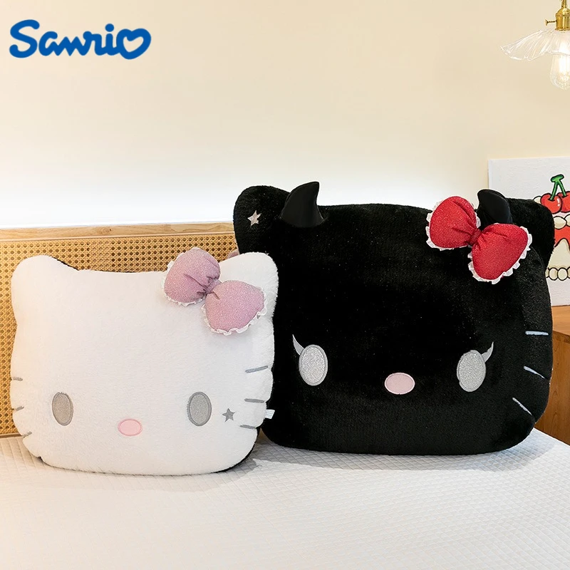 

85x60 см супер большой размер Hello Kitty Sanrio аниме плюшевая кукла Kawaii украшение комнаты плюшевые подушки детский праздничный подарок