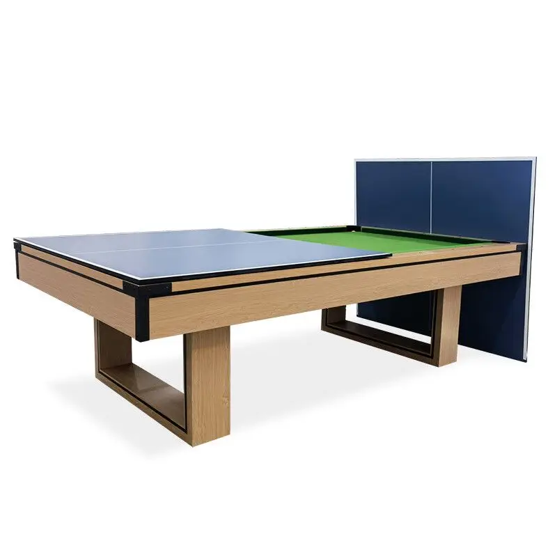 Fashion Modern Design 3 In 1 7FT Multifunctional Billiard Pool Sooker Table With Tennis Table And Meeting Table Top For Sale