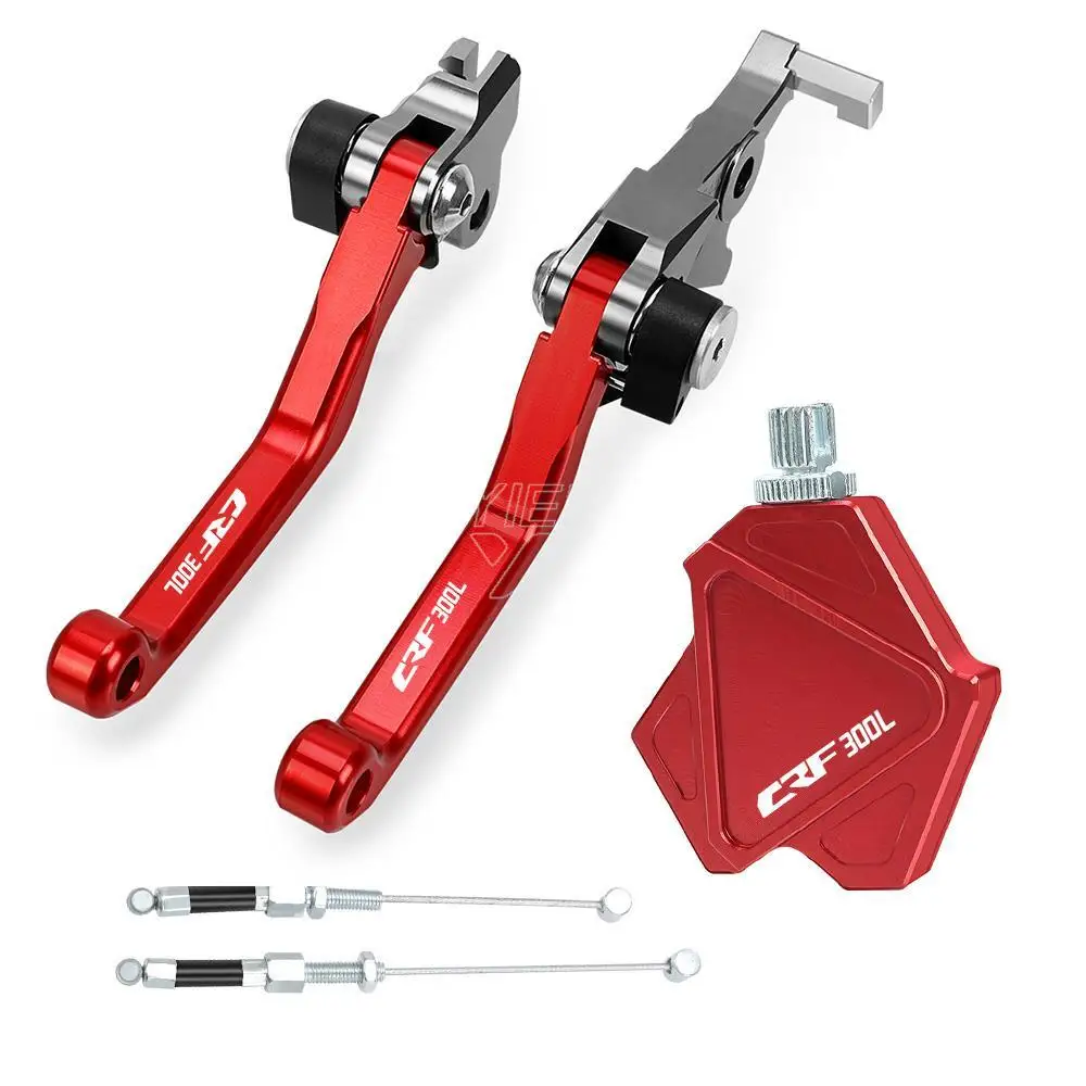 CRF300L For HONDA CRF 300L CRF300 L 2021 2022 Brake Clutch Levers Master Cylinder Pump Stunt Clutch Pull Cable Lever Easy System