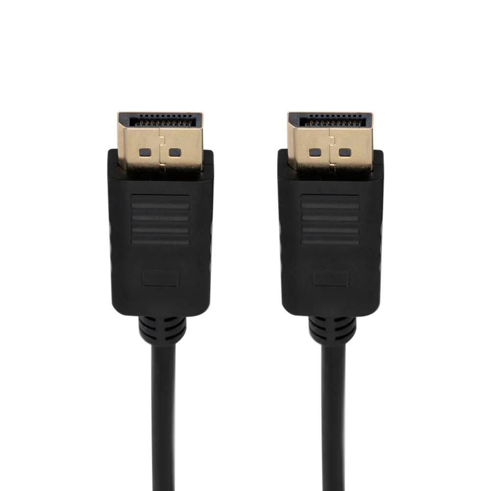 Kabel Displayport 1.8M Pria Ke Pria Transmisi Audio Video 4K Kecepatan Tinggi untuk Streaming Monitor Proyektor Hdtv Laptop Komputer