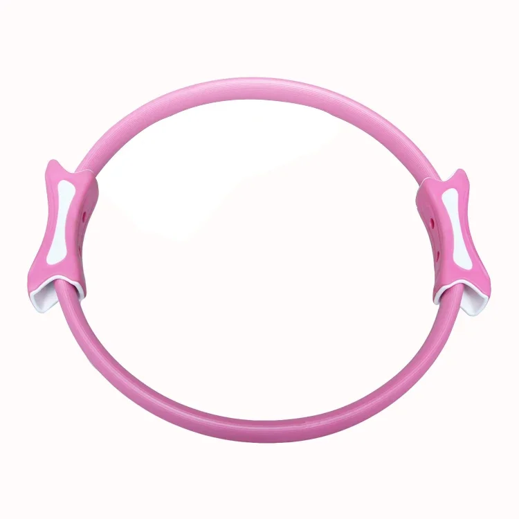 2026 Customized LOGO Hot Selling Eco-Friendly Double Handle Pilates Ring Circle Yoga Pilates Magic Circle Fitness Accessory Acce