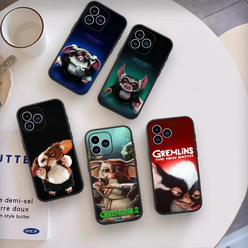 G-Gremlins 2 The New Batch film Phone Case For iPhone 13 14 15 11 12 X XS Mini Pro Max Black Cover