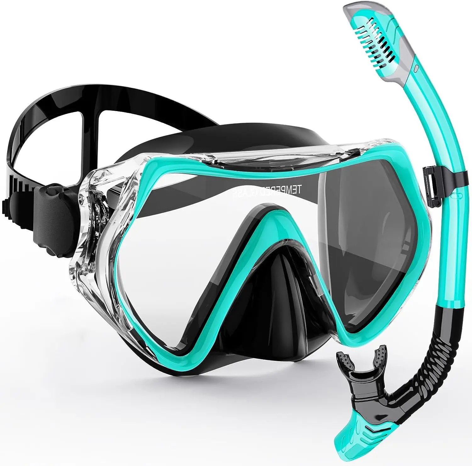 Professional scuba diving mask snorkeling suit adult silicone skirt anti-fog goggles swimming equipment