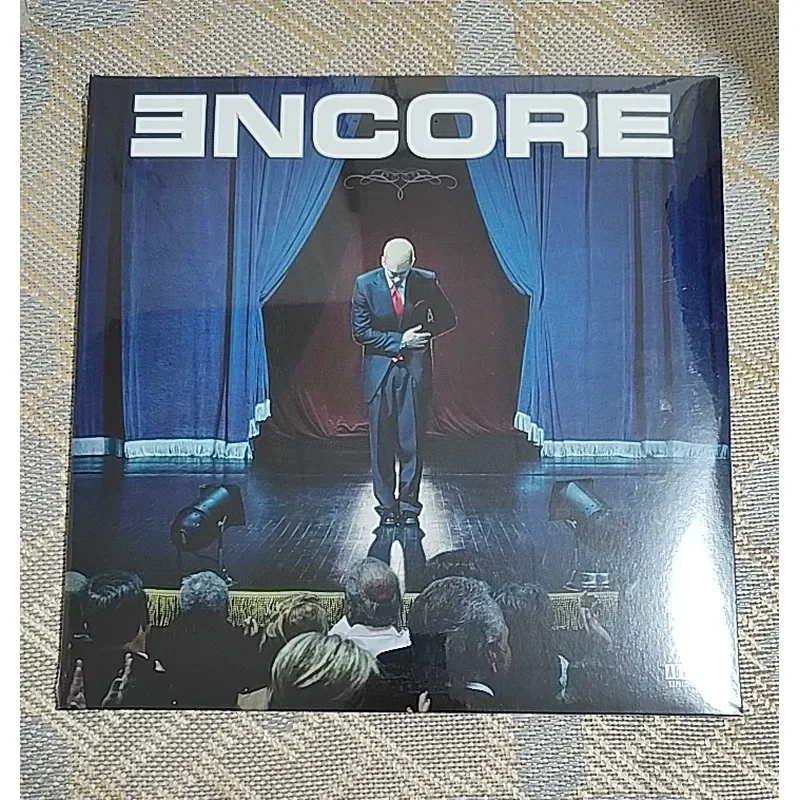 Edição de Aniversário de 20 Anos do Eminem Encore, Vinil 2LP para Fãs de Música Hip Hop, Edição Limitada de Disco Duplo