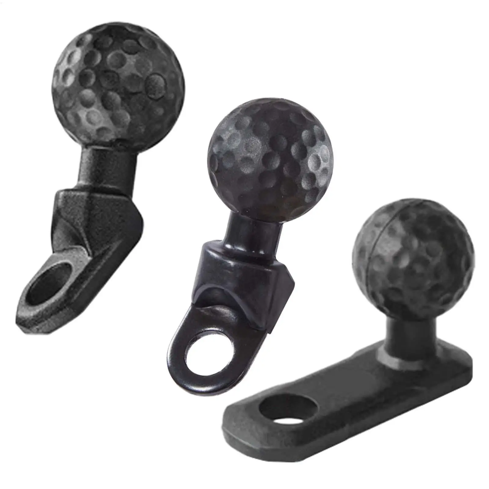 Sturdy Alloy Angled Ball Base Adapter Shock Absorbing Motorcycle Phone Holder Base for Bike Cycling Accessories Easy Install