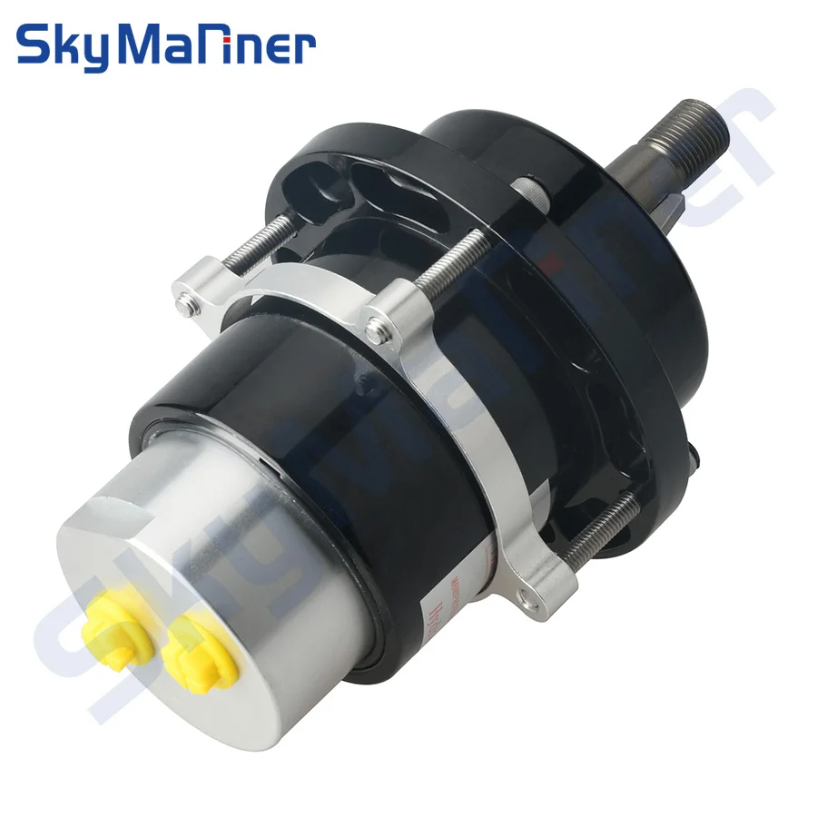 Outboard Hydraulic Steering Kit Marine Steering System With Cylinder Helm Pump For engines till 90HP 20 Feet Hoses Boat Motor