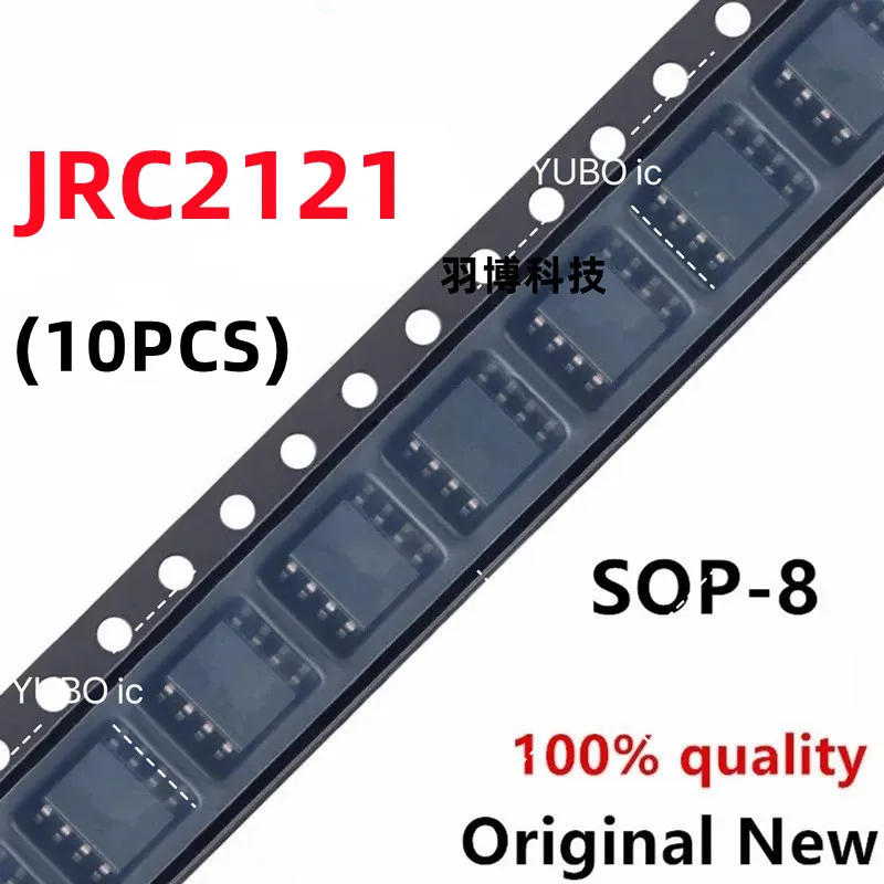 (10piece)100% New NJM2121M NJM2121 JRC2121 2121 sop-8 Chipset