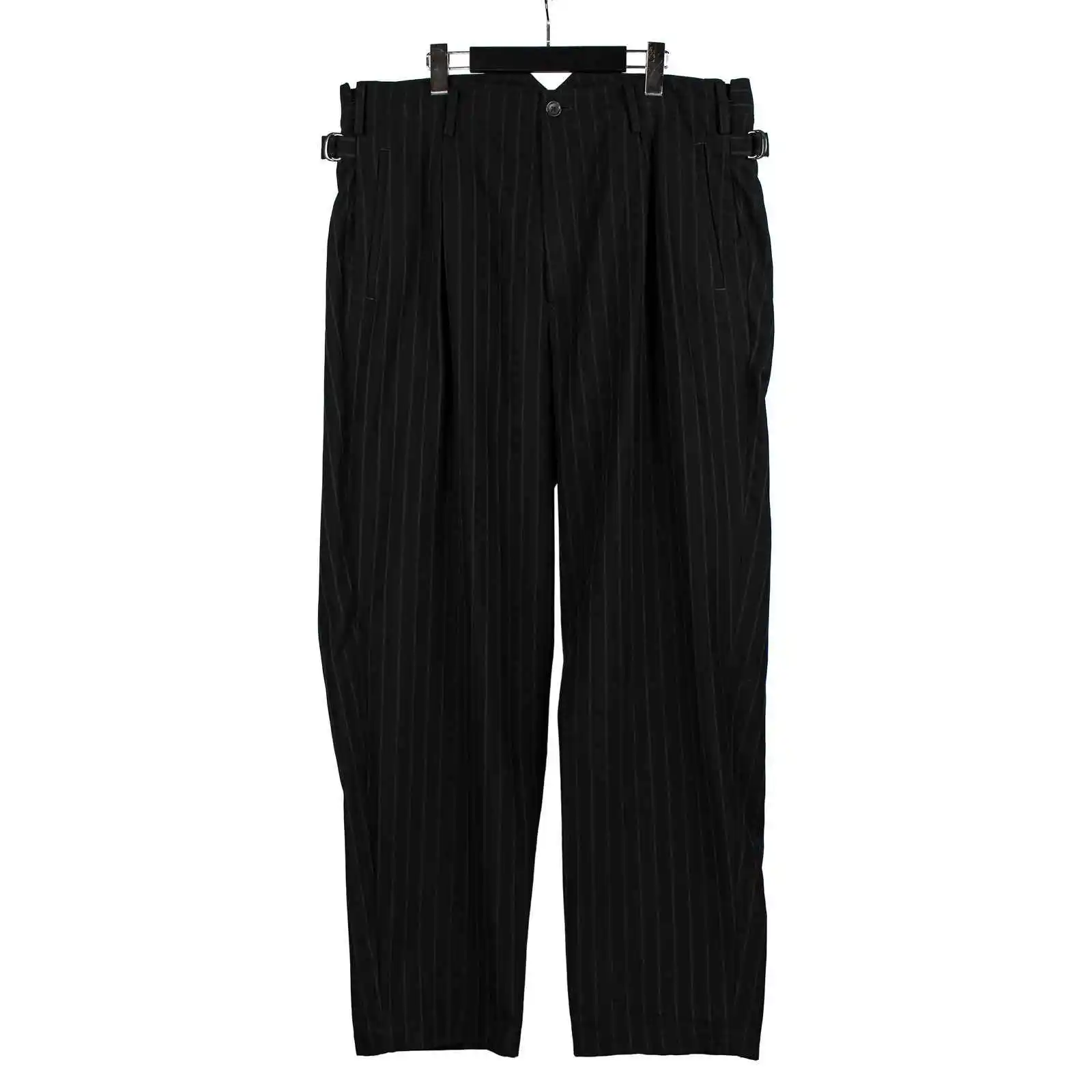 

TOP-YAMAMOTO Japanese original Design men's trousers: Loose, straight, drape, dark style, high-waisted men