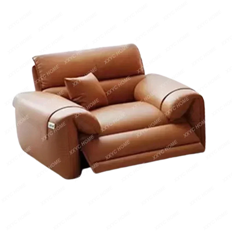 AALarge Brown Living Room Sofas Armrest Design Luxury Lazy Living Room Sofas Puffs Nordic Modern Divano Moderno Unique Furniture