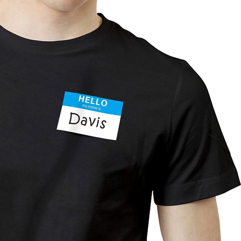 J6PA Name Labels Identification Badges for Conference Office School Home 45PCS