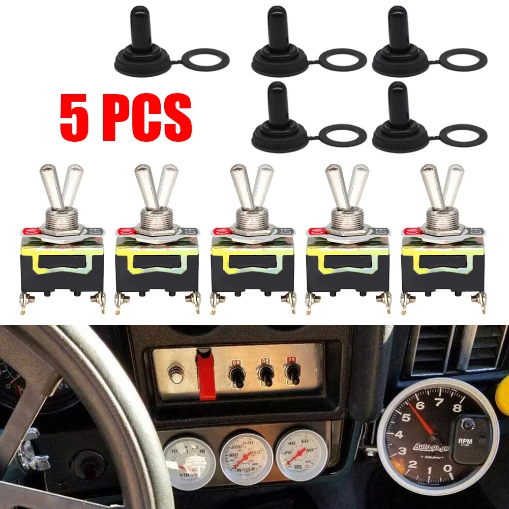 

Кулисный переключатель, тумблер для офиса, сада, морского металла + пластика, запасные части, водонепроницаемые, всепогодные аксессуары, черный цвет