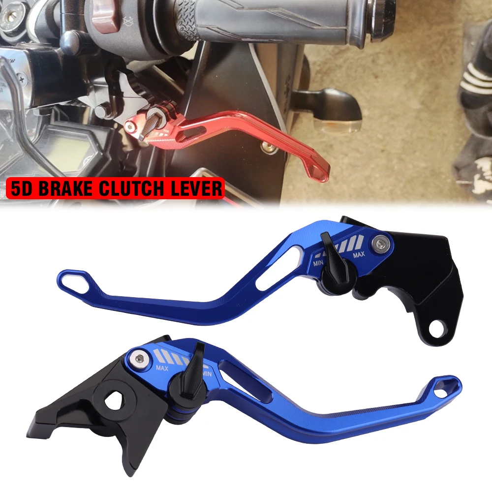 3D Handle 5D Adjustable Brake Clutch Levers For Yamaha FZ1 Fazer FZS1000 FZS 1000 YZF R6S R1 YZFR1 YZFR6S YZF-R1 YZF-R6 XJR400