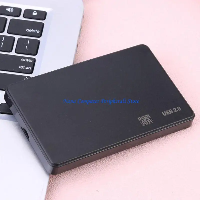 F68C USB3.0 SDD Box 2.5 ''케이스 인클로저를위한 HDD 어댑터 6Gbps 빠른 및 휴대용