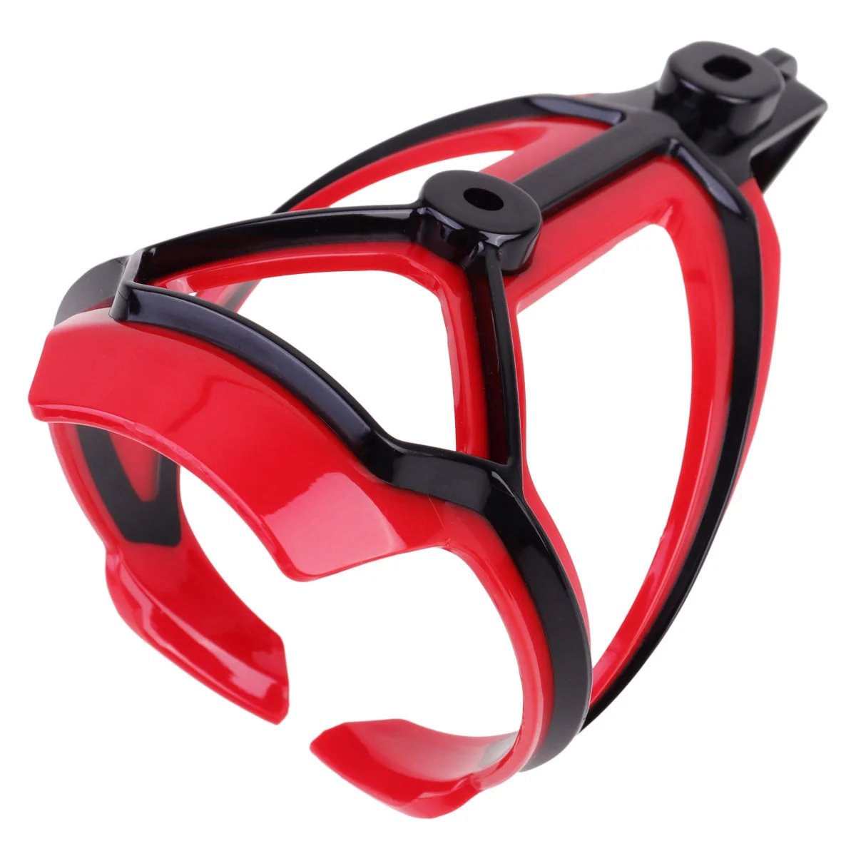 

Convenient Lightweight Bike Water Bottle Holder Red for Bicycles Mountain Bikes Road Vehicles Folding Bikes Water Bottle Holder