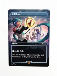 Sol Ring (SLD)  holo TCG magical Cards proxy Game Black Top Quality Proxy Playing Cards Board Game Trading Cards Proxy