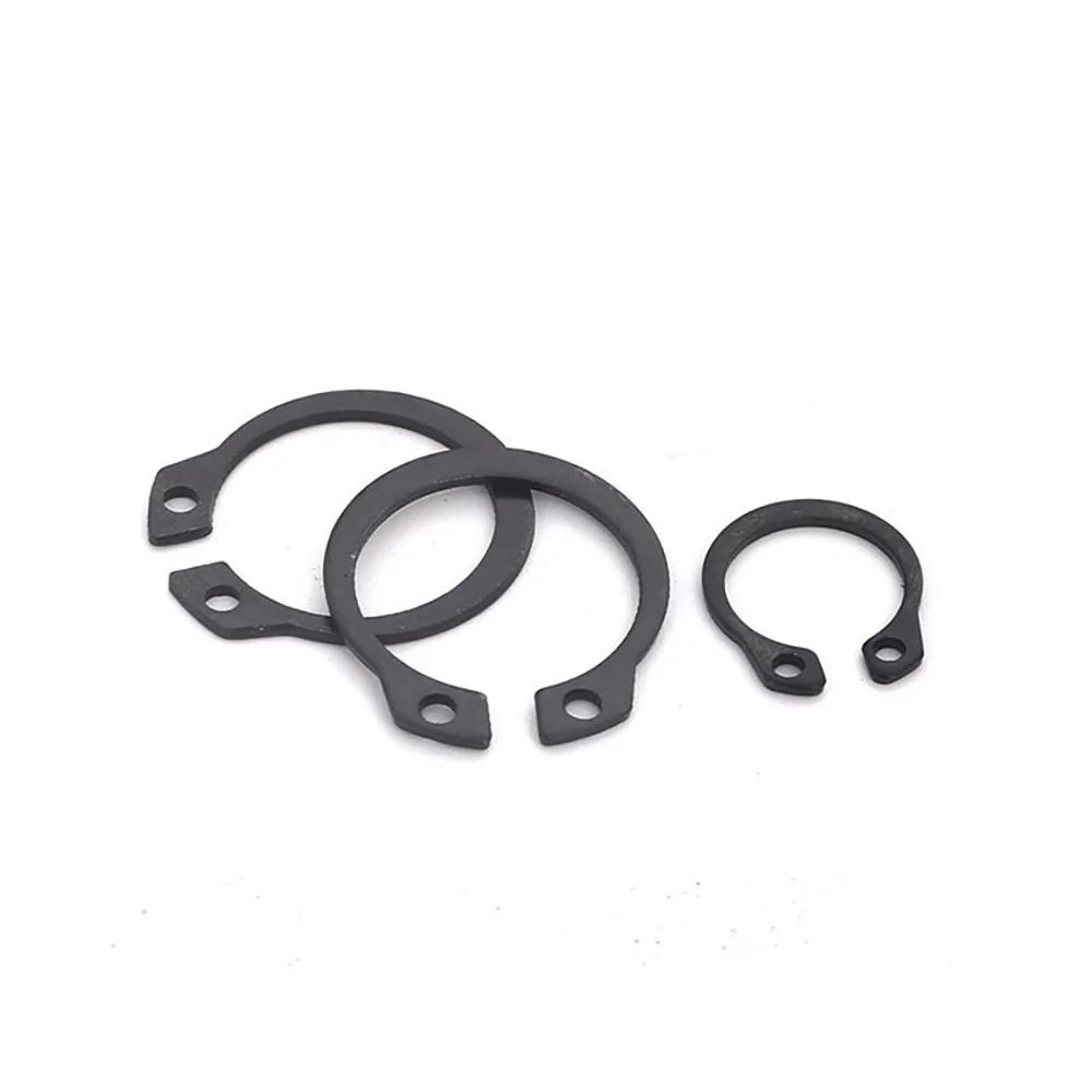 C Type External Circlip Retaining Rings For Shaft M5-M100 65mn Manganese Steel Circlip Snap Washer Circlip Snap Rings