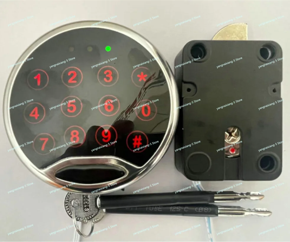 Safe Electronic Combination Lock Touch Induction Keyboard With Emergency Key File Cabinets Security Lock