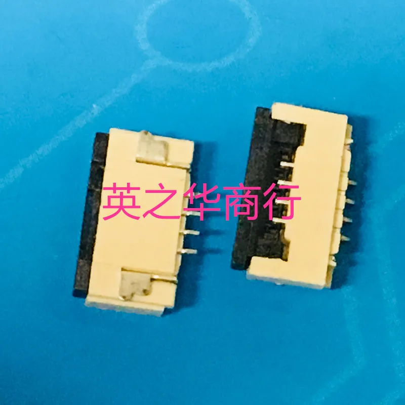 

30pcs orginal new flexible cable socket 1.0MM pitch 4P bottom clamshell FFC/FPC connector