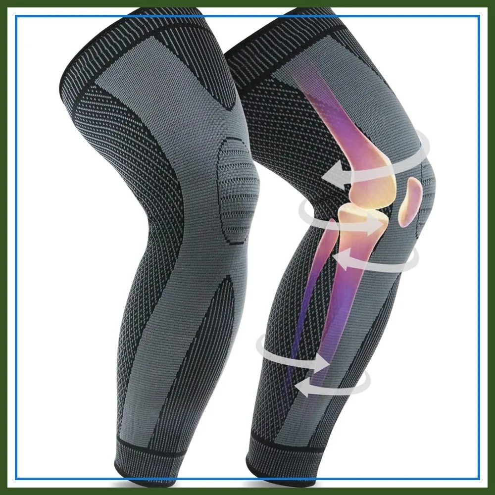 

Knee Braces for Pain Relief, Meniscus Tear, ACL, Arthritis Support, Compression Sleeves for Women & Men, Pair