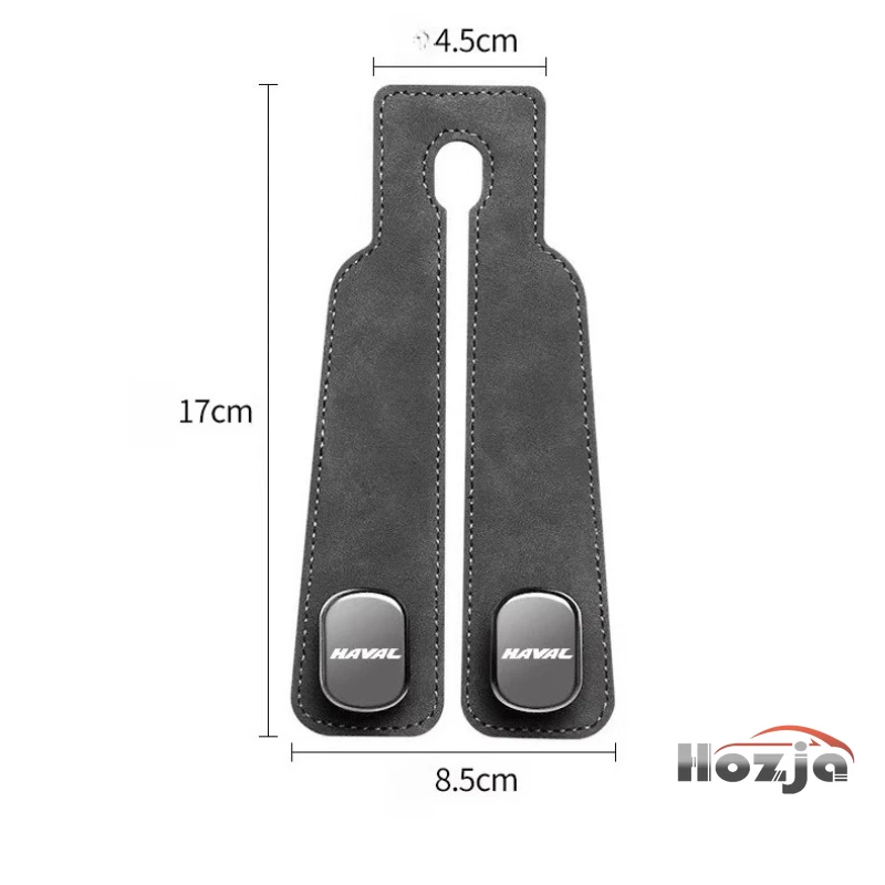 خطاف السيارة لـ Haval Jolion H6 3rd M6 H9 H5 H2 F7 H6s H7 جوليان دارجو خطاف المقعد الخلفي الخلفي مسند الرأس مشبك شماعات خطاف مزدوج #5