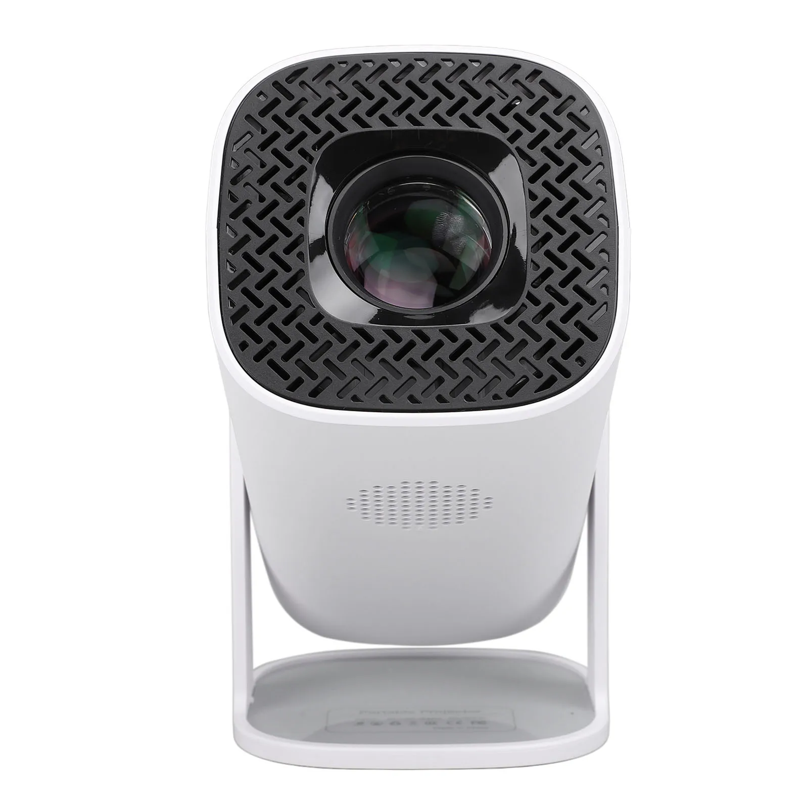 Movie Projector WiFi6 180 Deg Rotation 1080P FHP 4K for Android 11 BT5.4 200 ANSI Small Projector for Laptop for Mobile Phone