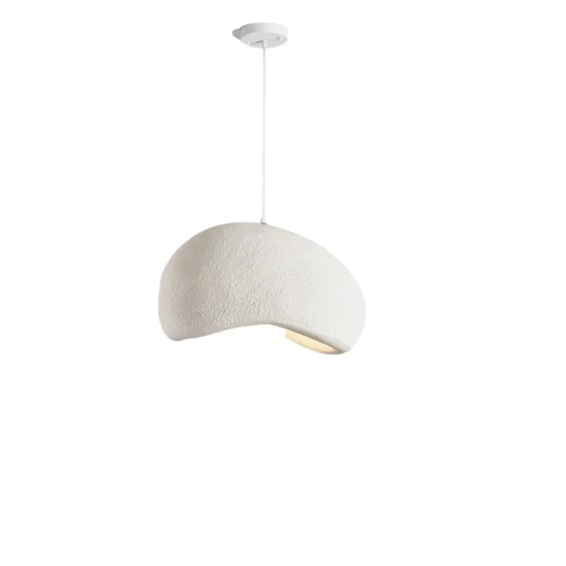 Creative personality restaurant bar light micro cement designer bed and breakfast living room bedroom cloud chandelier