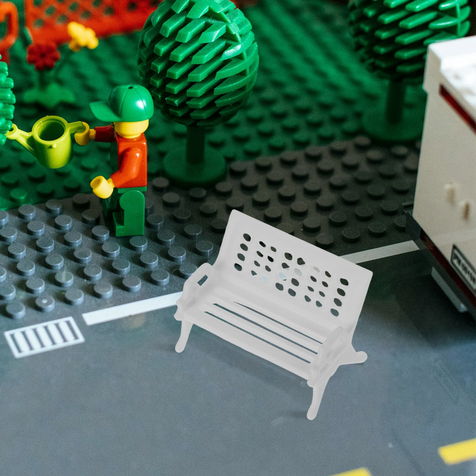 

5 Pcs Chair Dollhouse Desk Toys for Office Exquisite Small Furniture Model