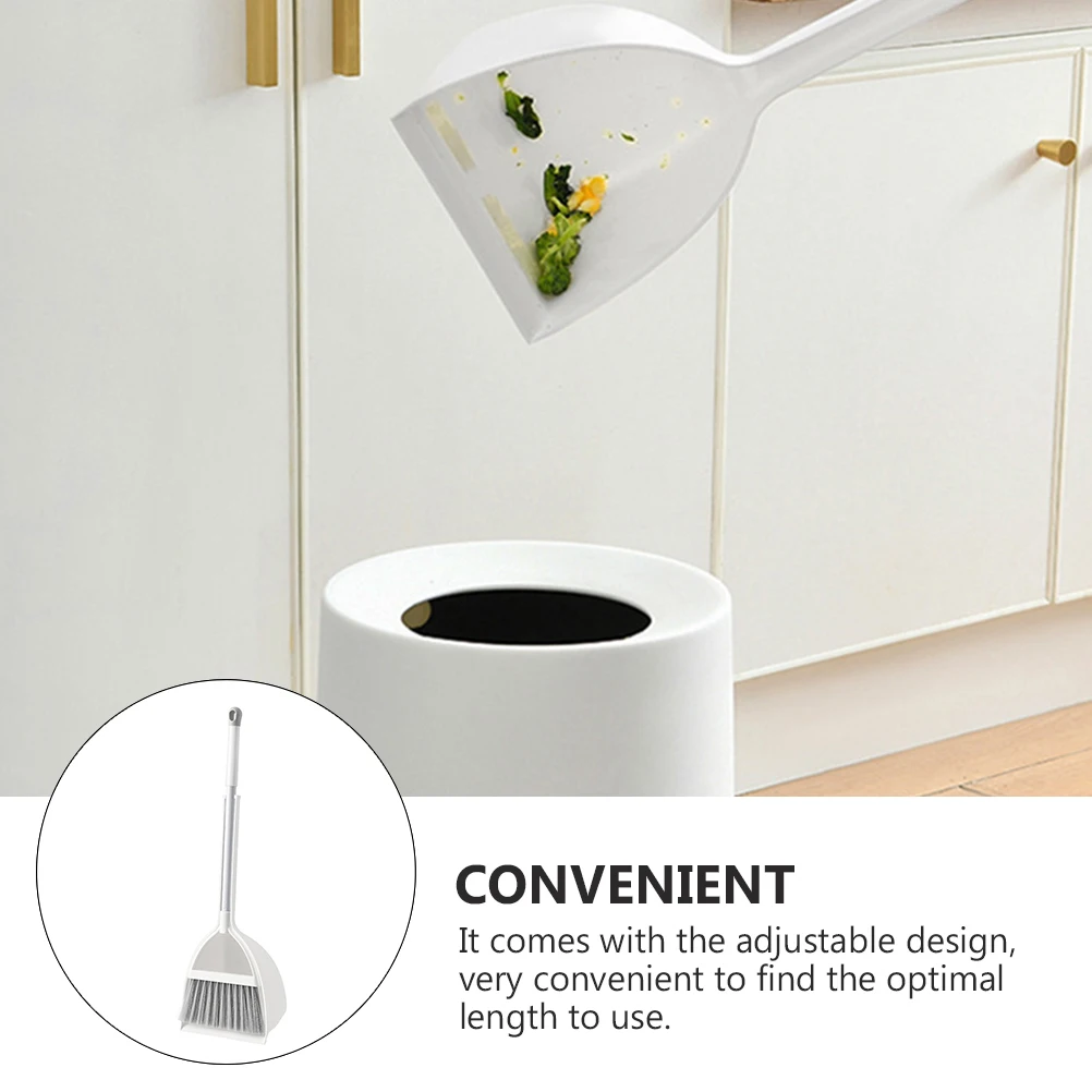 

Mini Broom Dustpan Set Children's Housekeeping Tool and Pretend Kids Pp Childrens