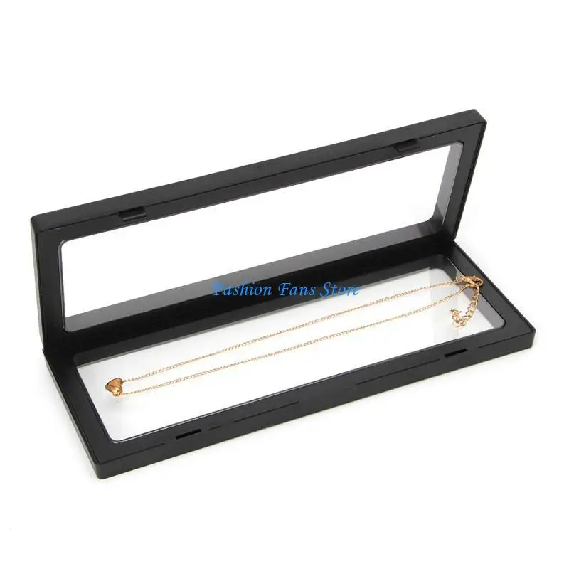 

Display Case Earring Ring Jewelry Storage Pet Membrane Stand Holder Box