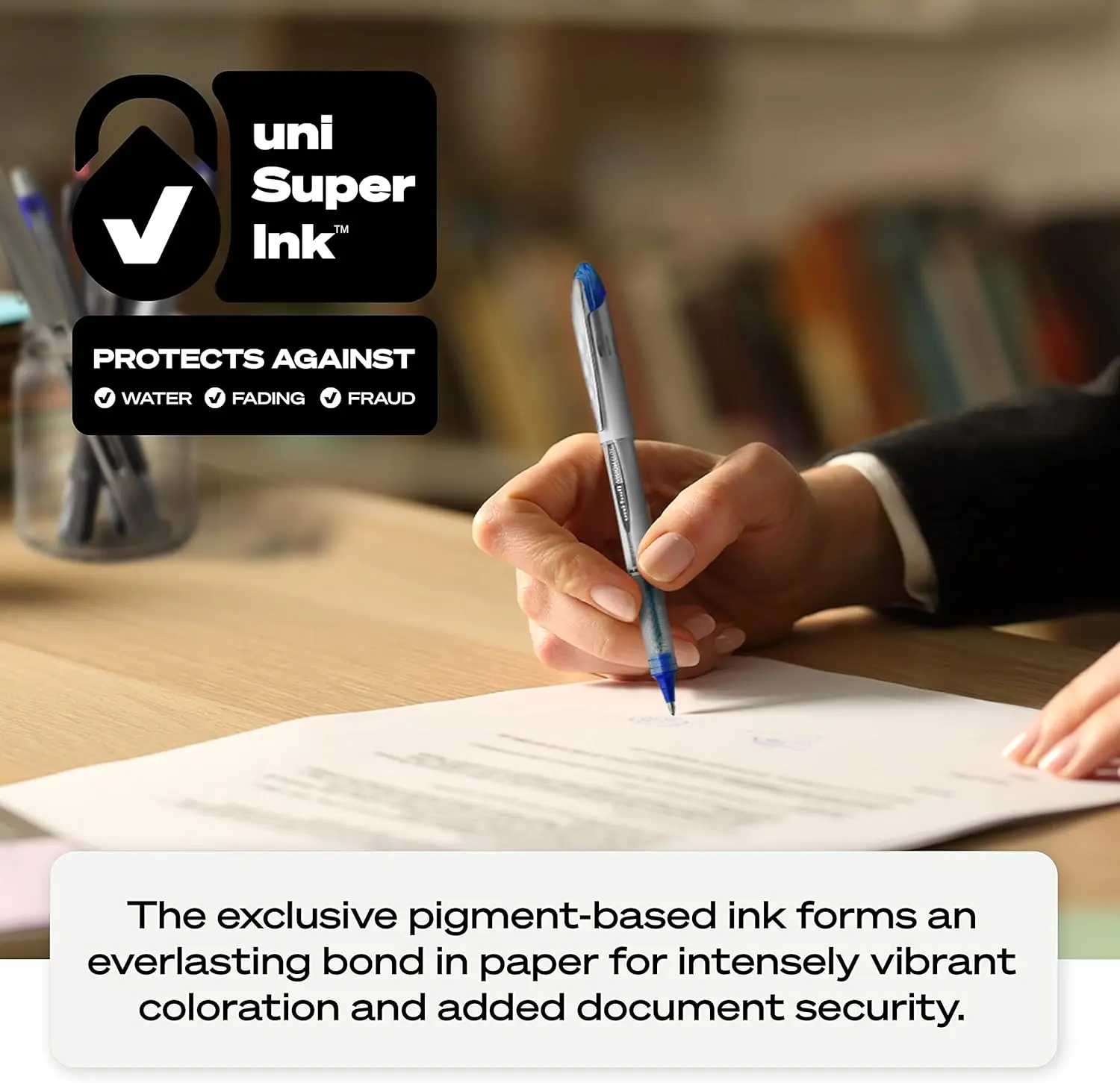 أقلام كروية دوارة قابلة لإعادة الملء، طرف مخروطي جريء، ألوان حبر متنوعة، عبوتان للكتابة بسلاسة #4