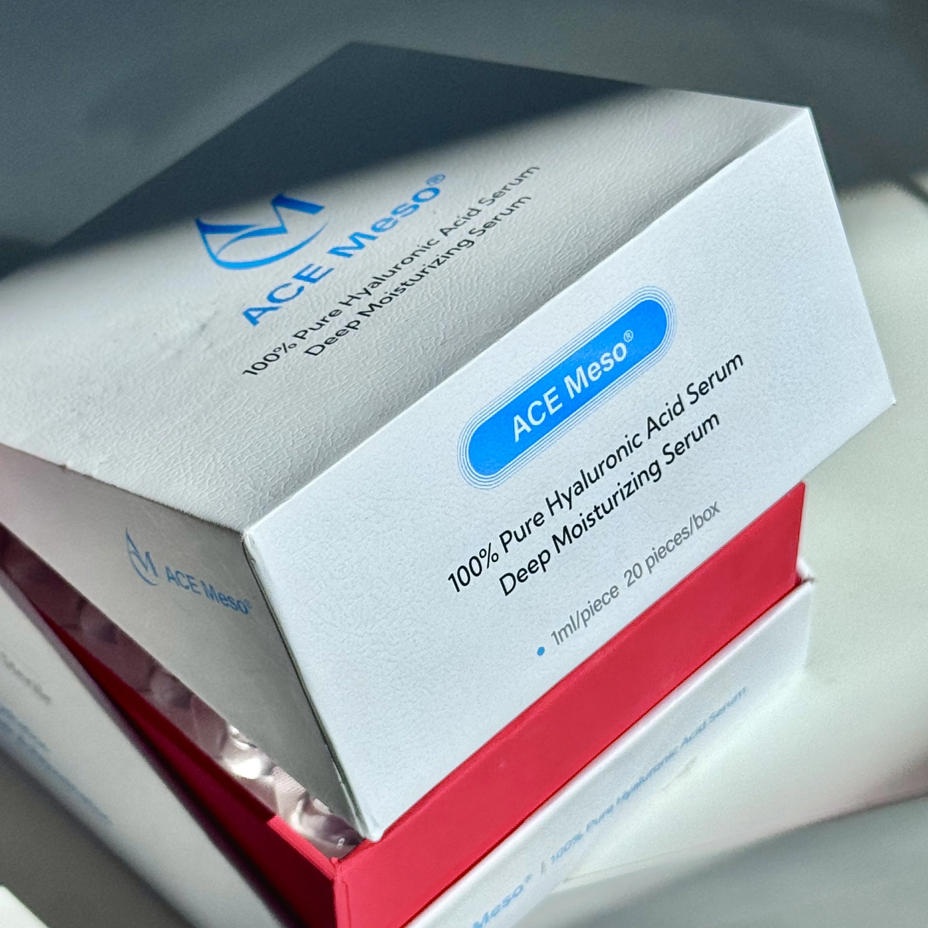 

100% гиалуроновая капсульная эссенция для чувствительной кожи лица, 20 мл/упаковка, увлажняющая и питательная эссенция для ухода за кожей лица