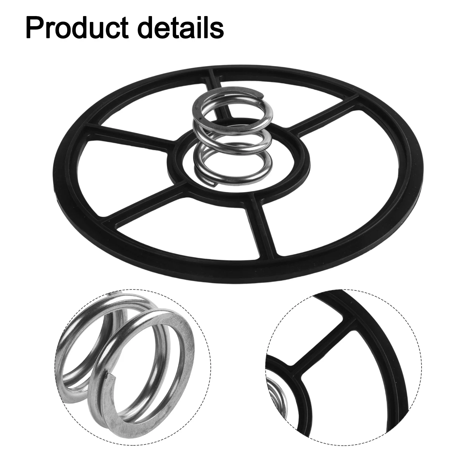 Sealing Filter Gasket and Spring for Pentair 272409 272400 272422 and Two Inch Valve 261049 261050 Compatibility