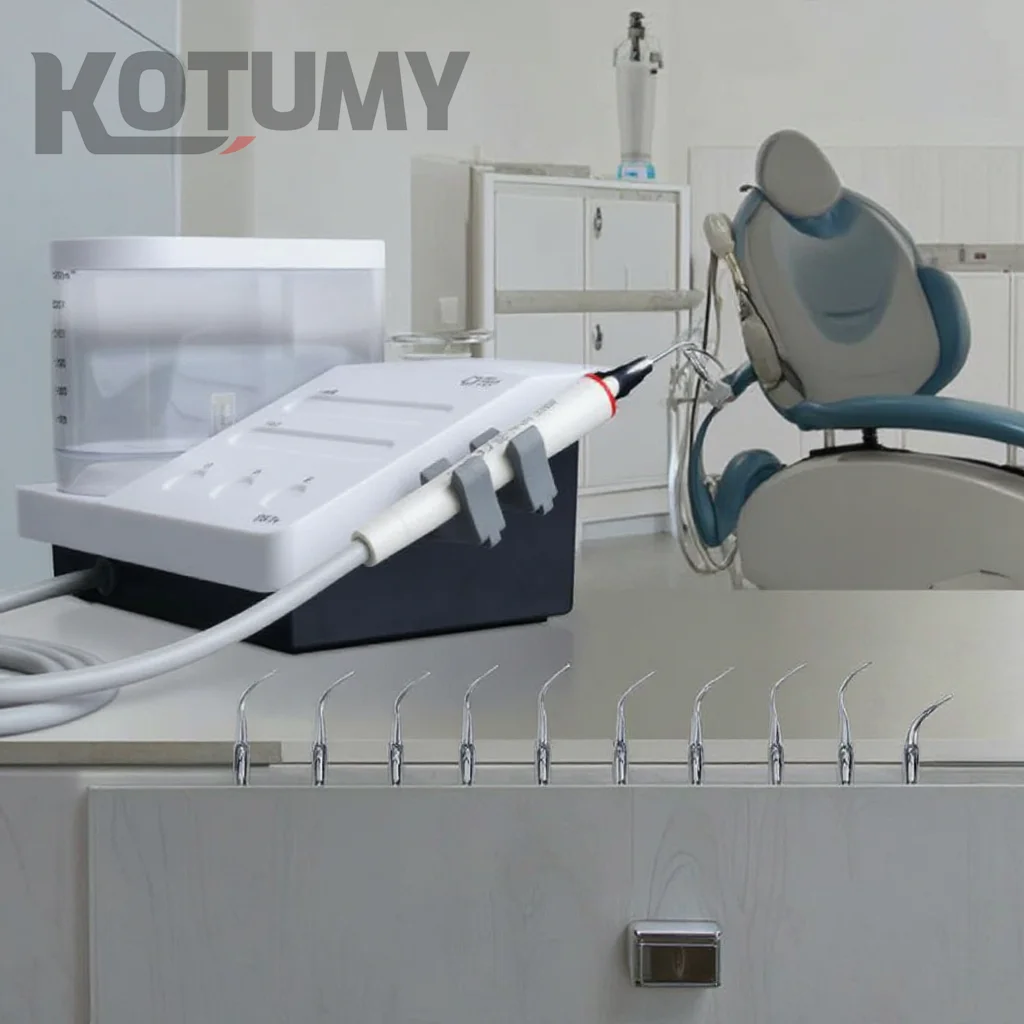 Инструменты для отбеливания зубов, электрический наконечник наконечника, портативный пьезоэлектрический ультразвуковой зубной скалер для собак, ветеринар