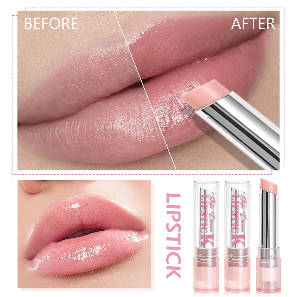 JUJU DREAM Moisturizing Glossy Lipstick Mirror Water Lip Balm Long Lasting Hydrating Tint Makeup