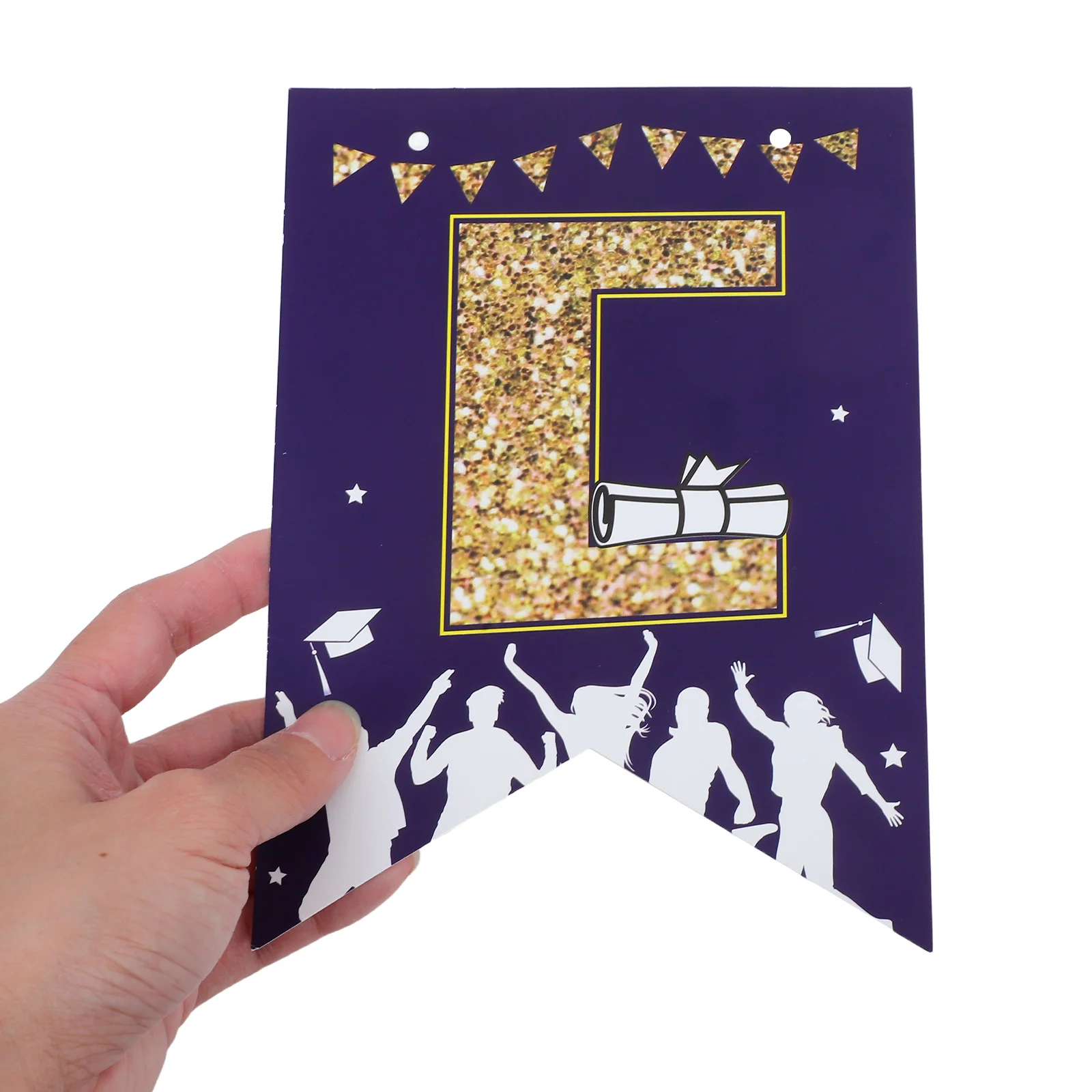 

2025 Graduation Party Banners Class Hanging Decorations Stylish Durable College Graduation Wall Decor Outdoor Streamers Photo