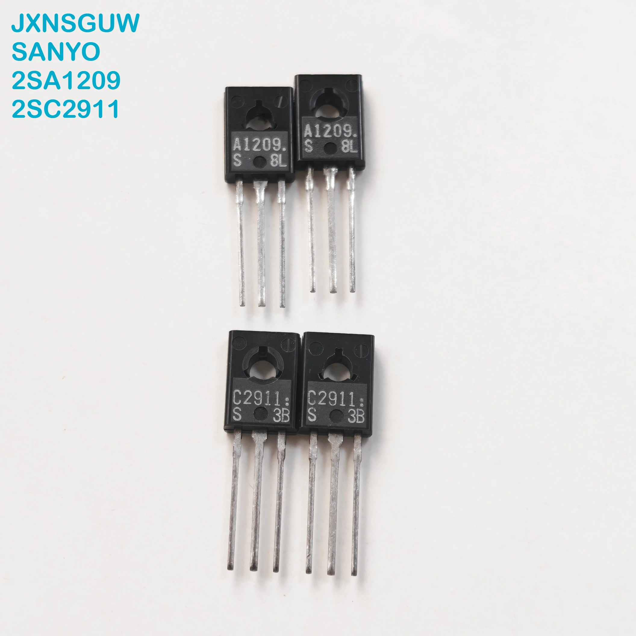 10 pairs  SANYO original A1209 C2911 S 2SA1209 2SC2911 Precise matching of TO-126 audio transistor power amplifier free shipping