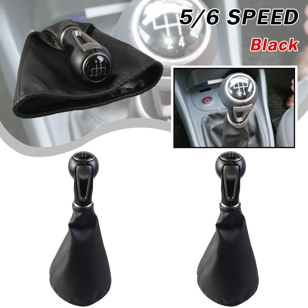 Hot Sell MT 5/6 Speed Car Gear Shift Shifter Knob Lever With Dust-Proof Cover For SEAT IBIZA IV New Product Car Accessories