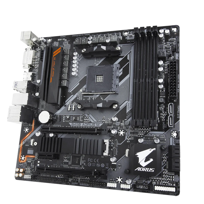 For B450 AORUS M Motherboards Socket AM4 DDR4 128GB For AMD B450 Desktop Mainboard M,2 NVME USB3.0