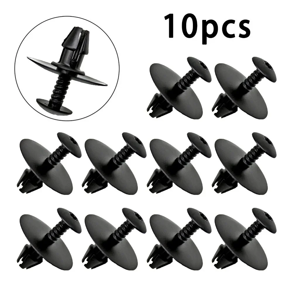 A0019900192 Clips Schwarz Seite Rock Nylon Panel Retainer Rocker Trim 10Pcs Seite Abdeckung Clip Auto Zubehör Clip Verschluss