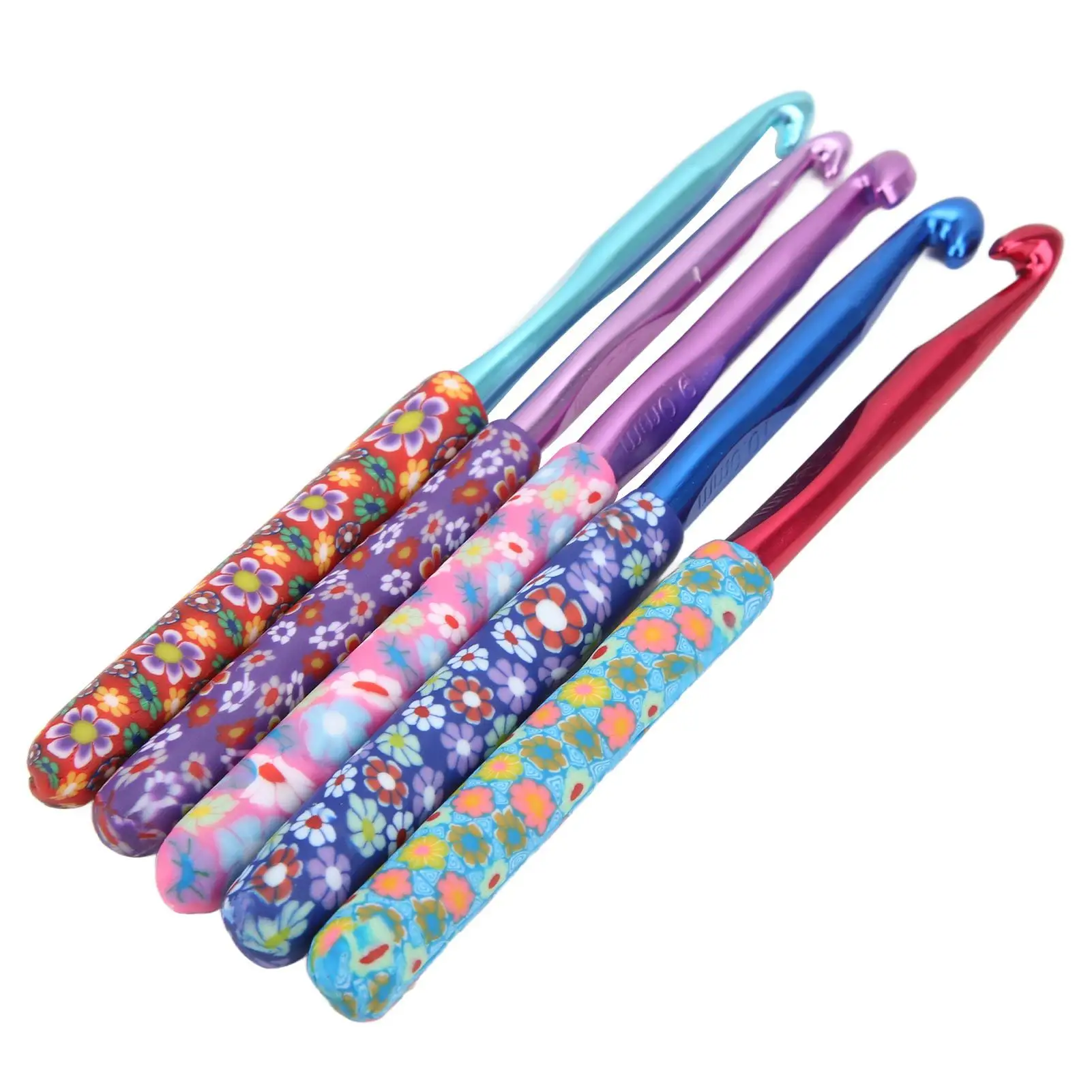 Ergonomic Crochet Hook Set for travel & for diy - Perfect for home Crafting, Easy Grip Design