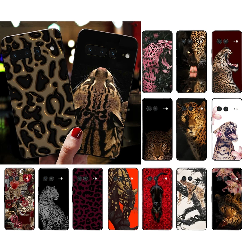 

Wild Animal leopard Carcasa Funda Phone Case For Google Pixel 10 9 Pro XL 9A 8 7 6 Pro Pixel 8A 7A 6A Pixel 8 7 6 5 Case