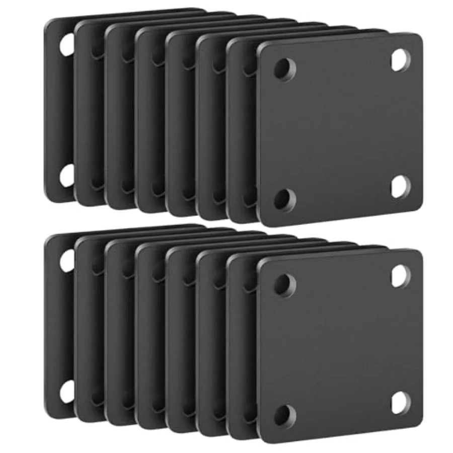 

1/ Square Steel Plate Base for Tile Hot Rolled Weldable A36 Flat Metal Plate Sheet 3 inch with Holes Pack