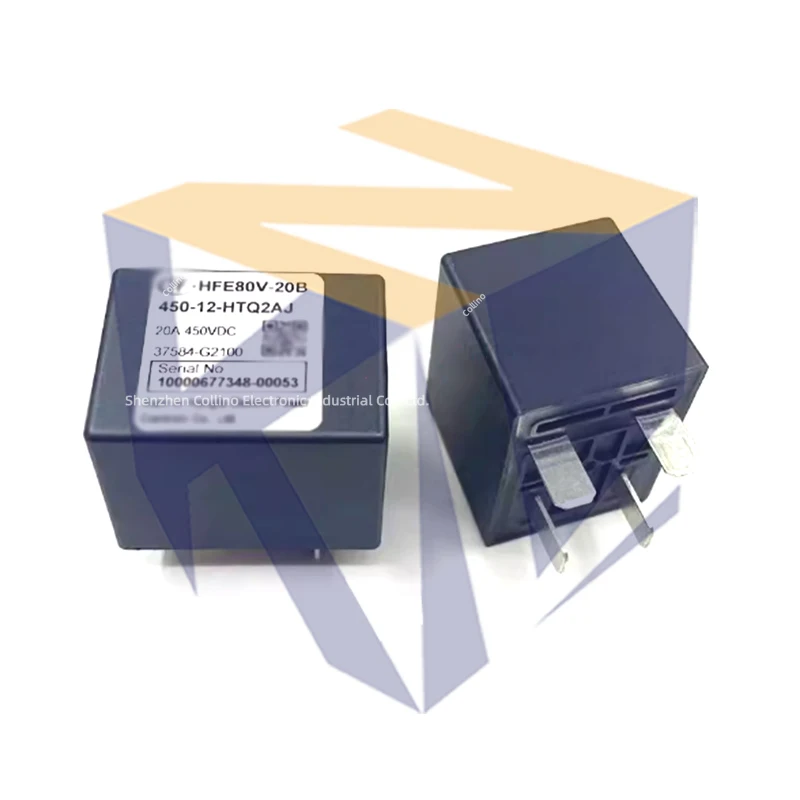 1pcs HFE80V-20B 450-12-HTQ2AJ 12V 4-Pin Contactor Automotive Relay