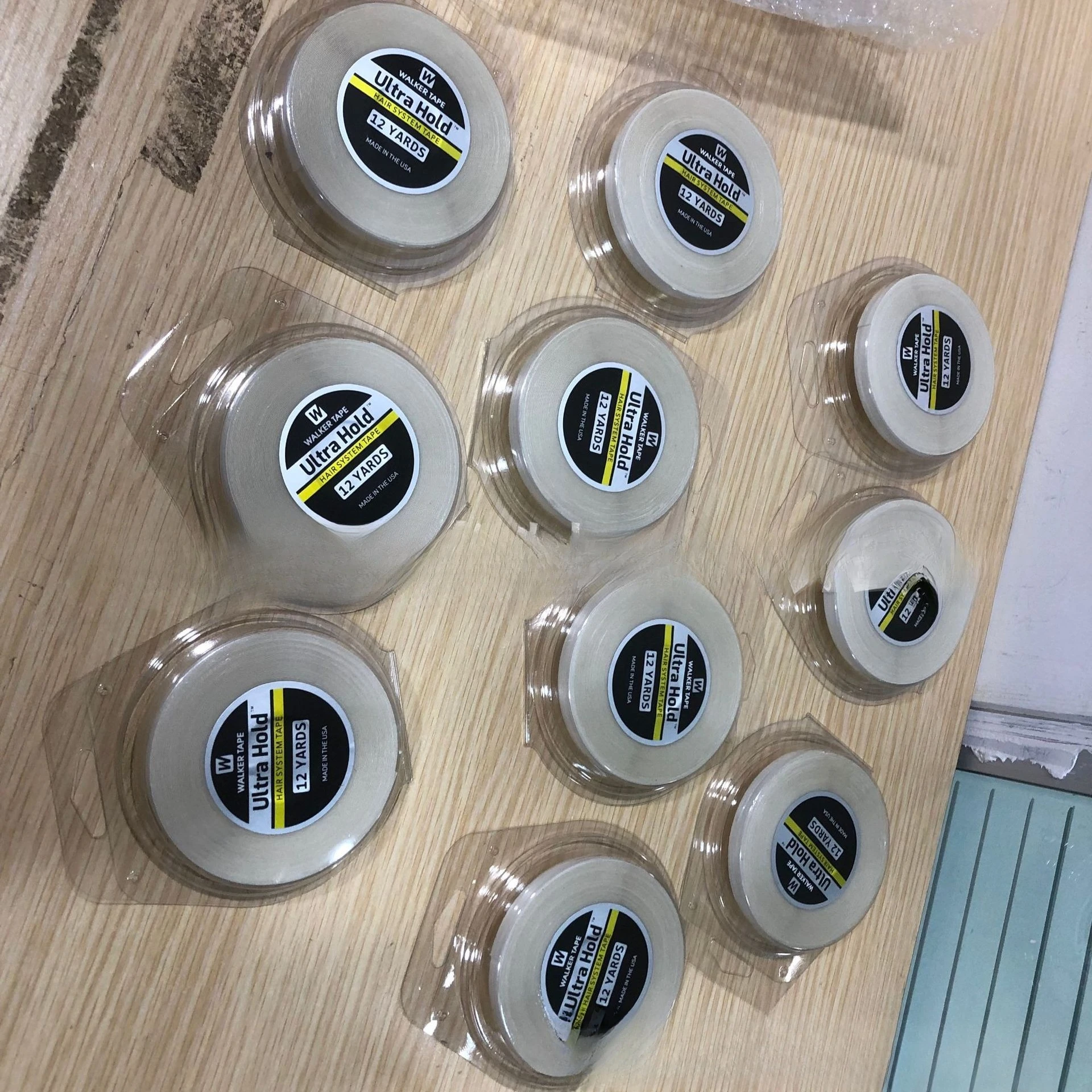 Wig reissue, woven hair double-sided tape