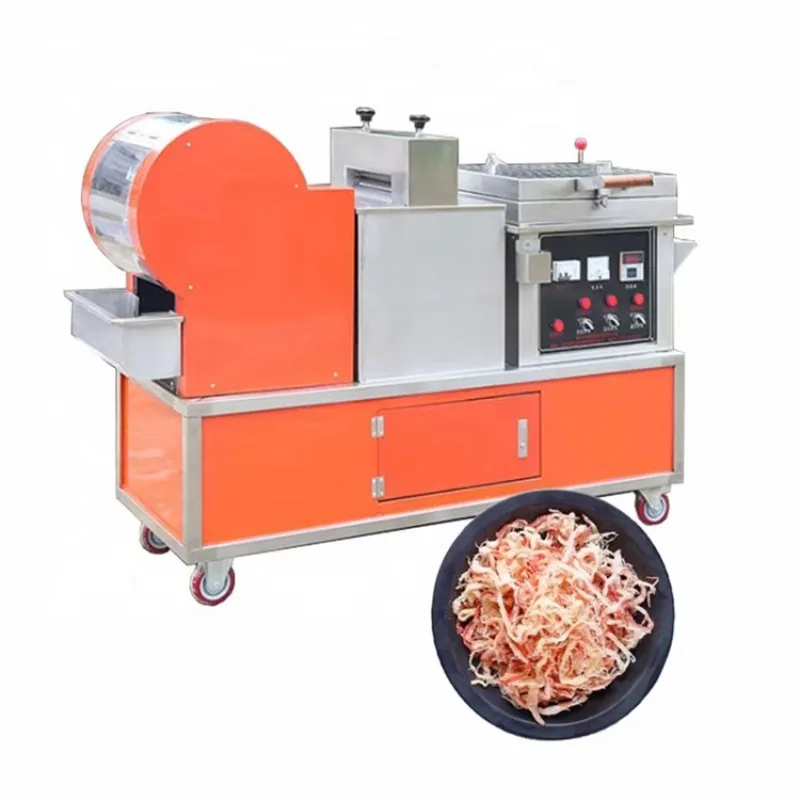 2026 Wholesale Multi-Function Squid and Fish Baking Pressing Machine Squid Roasting Machine