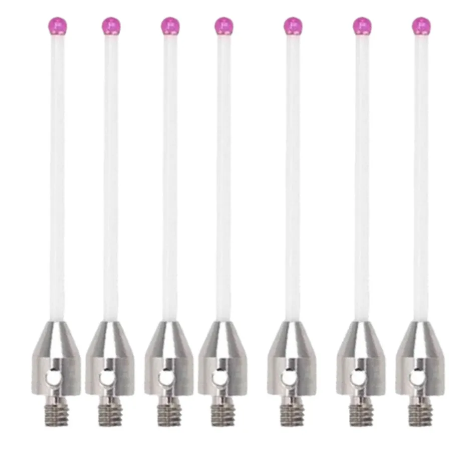 CNC machine tool ceramic probe three coordinate M3M4M5 threaded solid probe ruby three-dimensional probe