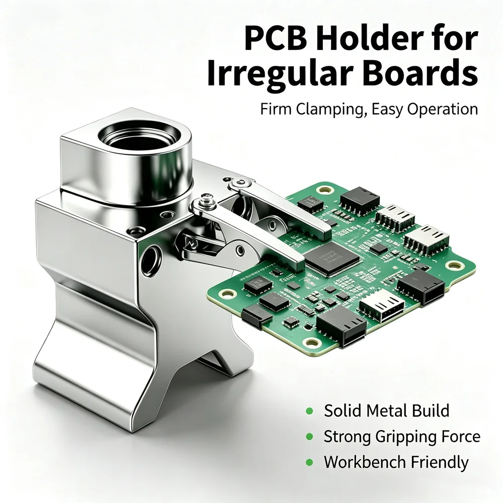 Mainboard Soldering Repair Fixture Multifunctional Stainless Steel Fix Clamp Bracket For Mobile Phone PCB Board Work