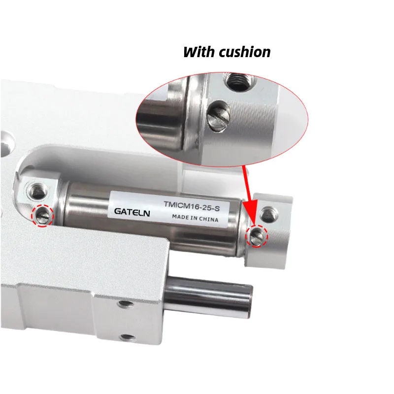 Pneumatic three-axis with magnetic double guide rod guide cylinder TMIM12 TMICM16 TMICM20 TMICM25 TMIL12 TMICL16 TMICL20 TMICL25