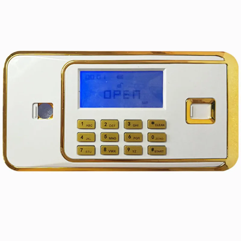 Safe electronic code lock lockset LCD electronic panel complete set of accessories main lock emergency lock cylinder